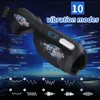 Sex toy s masager Cock Vibrator Penis Sleeve Testicle Massage Male Masturbator Electric Shock Ghost Exerciser Delay Endurance Toy For Men 9LIT 7OPQ