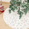 زينة عيد الميلاد للسجادة تحت شجرة التنورة الزخرفة الزخرفة CRISTMAS 2023 زخرفة الزخارف