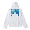 Offs Heren Hoodies Sweatshirts 2024 herfst Hoodie Merk Off Pullover Capuchon Verguld Plastic en Damesparen Whiteoff Print Pijlen X Witte T-shirts mnm