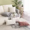 Pillow Holland Velvet W Line Sofa Seat Case 50 Grey/Pink/Beige Cover For Ornamental Year 2023 Pillowcases