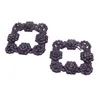 Bracelets de Cheville 2pcs Strass Chaussure Boucle Femle Clips Sparkingly Broches Bridal