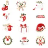 Cartoon Brooch Santa Claus Christmas Decoration Snowman Socks Corsage Fashion Jewelry XMAS Gifts