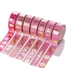 Presentf￶rpackning 3st/mycket unikt washi -band Adhesive Masking Tejp f￶r DIY Scrapbooking PO Decoration