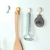 Hooks 1pcs Self-adhesive Kitchen For Home Bathroom Accessories No Drilling Wall Hanging Creative Mounted Decor Hook