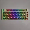 Klavyeler KeyDous NJ80 Mekanik Klavye AP Modeli Takas RGB Bluetooth Oyun Klavyeleri 24G Kablosuz Mac Programlanabilir 2210262605100