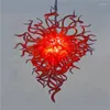 Pendant Lamps Modern Design Italian Style Indoor Drop Light Chandeliers Lighting LED Hand Blown Murano Glass Chandelier