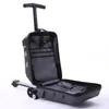 Suitcases 21" Inch Carry On Luggage Trolley Kids Sit Scooter Travel Suitcase Lazy Case