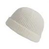 Ball Caps Running Unisex Fashion Warm Winter Casual Knitted Hat Solid Color All- Weight