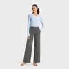 L-336 High-Rise Wide Leg Lounge Ful Yoga-broek Voel een comfortabele throwback nog steeds ademend broeken met Drawcord Naked Feeling Feeling Feeling Feeling Feeling