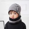 Beanie/Kafatası Kapakları Kış Beanie Şapka Eşarp Set Sıcak Örgü Kafatası Kapağı Yüz Maskesi Boyun Kalın Polar Aslı UNISEX DIŞ AİLE Eşleştirme Touch Yumuşak T221020