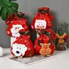 Geschenkwikkeling 3D Hoge kwaliteit Kerstcadeaus Santa Bag Candy Home Decoraties Delicaat en feestelijke versieringen para Casa