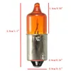 High Power Universal Light Bulb 12v 21w Amber Auto Motorcycle Motorbike Scooter Mini Miniature Indicator Bulbs