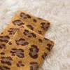 Home Stockings items Boutique Blank Leopard Socks Multi Colors XMAS Holiday Stocks Family Stockings DOM1061936