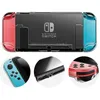 Dockable Crystal Cases Split transparante anti-scratch beschermende schaalbedekking slanke kast voor Nintendo Switch Console