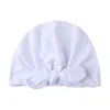 Dzieci Bowknot Bow Cap Baby Hat Nowonarodzone Dziewczęta Moda Akcesoria Niemowlę Turban Turban Silna czapka Baby Winter Hat