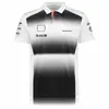 Honda McLaren için Erkek Tişörtleri F1 Yarış Takımı T Shirt Motorsport Formül Spor Polo Yakası Gömlek Yaz Kıyafetleri Nefes Alabilir