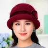 Beanie/Skull Caps Winter Women Floral Skullies Soft Wool Mixed Rabbit pälshatt Varma stickade mössor Baggy Headwear Cap Bonnet Femme Hiver T221020