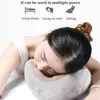 Cuscini massaggianti per il collo Cuscino massaggiante a forma di U Vibrazione Massaggiatore cervicale elettrico Massaggiatore per collo Collo elettrico Protezione per le spalle Massaggio rilassante 221026