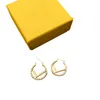 Designer Fashion Hoop Earrings Stylish Womens Circle Simple Earring Explosive All Match Earrings Vintage Premium Earring D22102602JX