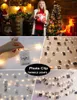 Cordes Po Clip USB Guirlande Lumineuse 100 LED 5 M/10 M Fil De Cuivre Suspendu Fée En Plein Air Guirlande De Noël Décor Pour Intérieur Chambre