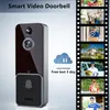 Doorbells T6 Smart Wireless Video Doorbell Digital Visual Intercom Wifi Door Bell Waterproof Electronic Doorman Home Security Camera 221025