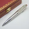 classic Silver CT Ballpoint pen business office stationery Supplies fashion refill pens for birthday gift