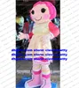 Lalaloopsy Costume della mascotte Mascotte Bambina Lassock Personaggio dei cartoni animati per adulti Vestito Vestito Fiere Pianificazione della moda No.1851