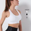 Reggiseno sportivo sottile per abbigliamento da yoga per donna, palestra, top da donna, reggiseno push up senza cuciture, femme, bianco, fitness sportivo