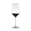와인 잔 세트 2 22.5 온스 수제 파티 결혼식을위한 무모한 크리스탈 유리 빨간색 흰색 660ml