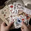 Opakowanie prezentów 30 szt./Zestaw Vintage Scrapbooking DIY Naklejki Pakiet dekoracyjny retro naturalny kolekcja dziennika dziennika papierowy naklejka do sztuki