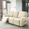 Stolskydd 1 2 3 -sits återfyllning soffa täcker elastisk split allinclusive relax soffa slipcover sammet lounge fåtöljer med sidopockan 221026