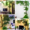 Decorative Flowers Artificial Vine Ivy Plants Wall Simulation Tree Branch Fake Trees Winding Banyan Living Room Family Office Wedding