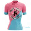 Racing Jackets Wielertrui Ademende Zomer Team Triathlon Tops Shirt Bike Jersey Kort ￤rmar Summer Cycling Women Full Zipper Ciclismo