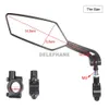 Bike Groupsets Rear View Mirror Reflector Adjustable Rotatable Handlebar Clear Rearview Electric Scooter Cycling Bicycle Accessori2504152