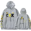 Sweats à capuche pour hommes WAWNI Coryxkenshin Sweat à capuche Mode Sweatshirts Hip Hop Tops Harajuku Sweat à capuche unisexe Vêtements décontractés Unique à capuche 2022