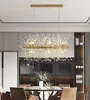 Lampade a sospensione Simig Lighting Modern Luxury Crystal Flower Firefly Light Romantic Accogliente lampadario da sposa con dente di leone