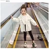 Coat Japan Korean Style Spring Automne Children Kids Streetwear 2022 Brand Kpop Girls Trench Raincoat Loosewear Veste