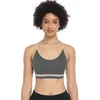 Completo da yoga Corsetto push-up sexy da donna Crop Top Intimo da donna Lingerie Canotte Moda sportiva Canotta morbida da donna