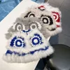 Women Hollow Flower Knitted Fisherman Hat Handmade rabbit hair wool Crochet Matching Basin Hat Autumn winter Female Panama