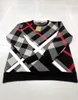 Brand designers men's sweaters fashionable leisure long classic luxury plaid pullover a variety of styles and women's loose large size M-3XL
