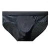 Mutande Intimo da uomo Antibatterico Umidità Assorbente Elastico in vita Maschile Mutandine sexy traspiranti Uomo Boxer Taglie forti Pantaloncini