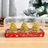 크리스마스 공예 선물 선물 선물 촛불 산테 클로스 눈사람 그림 장식 양초 Xmas Paty Candle Atmosphere Decor Ornaments BH7817 TYJ