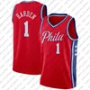 Tyrese 0 Maxey Joel 21 Embiid Jersey Basketball James 1 Harden Mitchell Ness Allen 3 Iverson Julius 6 Erving