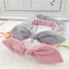 Hair Accessories 3 Styles Ear Knot Turban Elastic Headband Women Wrap Plaid Fabric Band Girls Lady Striped Headwear