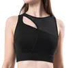 Roupa de ioga Lukitas Sports Bra para mulheres Push Up Push Up Nylon Gym Breathable Fitness Running Golf Sport Top Plus Size XL