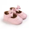 First Walkers Chaussures bébé filles décontractées antidérapantes berceau confort semelle en caoutchouc souple