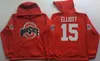 15 Elliott Ohio State Buckeyes Hoodie 97 Bosa 2 Carter 4 Samuel 12 C.Jones 16 Barrett B.Miller NCAA College Football Jersey