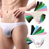 Underpants 3PCS/Lots Mens Underwear Jockstrap Ultra-thin Briefs Thongs Cuecas Slip Homme Sexy Gay Panties String Bikini Tanga