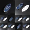 Auto Badges Voor Ford Embleem Auto Badges 145X60Mm Donkerblauw Achter Logo Focus Badge Voor/Achter Mondeo Transit Drop Levering 2022 Mobiles Dhous