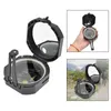 Outdoor Gadgets Multifunction Camping With Pouch Hunting Hiking Mirror Geology